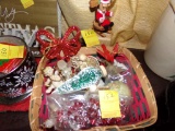 Basket of Christmas Figurines (DR)