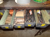 Contents of (4) Steel Drawers, DRAWER NOT INCLUDED, See Photo (Garage)
