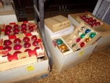 (3) Boxes of Vintage Christmas Ornaments (All Spherical)