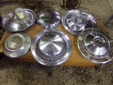Group of (7) Wheel Covers - See Photo  (Shed)