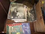 Small Stack of Antique Magazines/Sheet Music, etc.  (Shed)