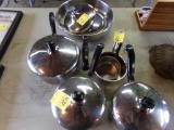 Group Of Faberware Cookware, 11 Pieces, Not A Complete Set (Garage)