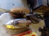 92) Vintage Electric Irons(NO CORDS) and a Sad-Iron (Garage)
