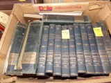 Box With Vintage History Books (Encyclopedia Type) c.1901 (Garage)