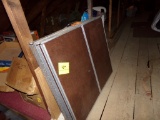 (2) Folding Camp Tables, Steel & Aluminum (Garage, at top left of attic sta