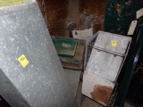 Group Of Galvanized Pans, Duct And Live Trap (Chk Coup)