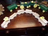 (6) Piece Wood Toy Train Set, New or Lightly Used, Nice Condition (Garage)