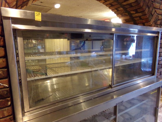 Dessert/Pastry Cooler, MOUNTED ON TOP OF LOT #27, Compressor in Cellar, SYS