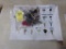 Master Key Ring, 24 Assorted Equipment Keys, Kubota, Bobct, Hyster, Cat, Et