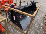 New, 4-In-1 Bucket For SSL, 72'' Clamshell Bucket, Hydraulic, Serial #: 011