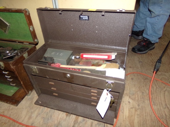 Kennedy Machinist Tool Box, Style520115476, 7 Drawer, w/Key