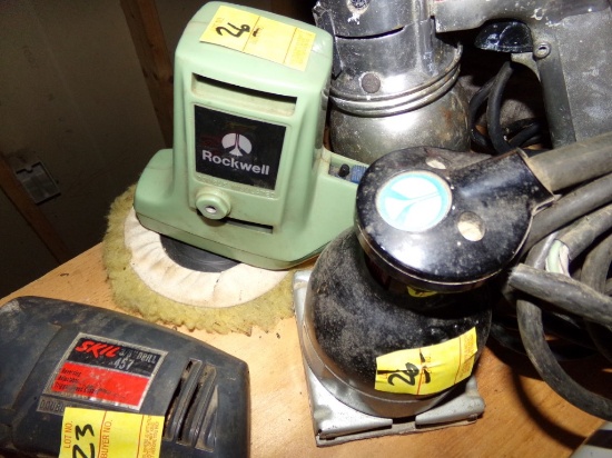 Rockwell, Palm Sander And Rockwell Buffer/Polisher