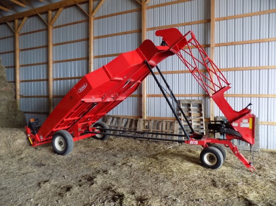 Kuhns//Norden AE 15 Bale Collector Basket Wagon (Like New); S/n: A213954