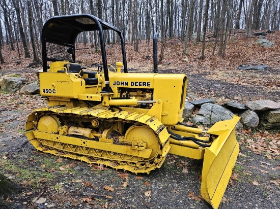 JD 450C Dozer (6-Way Blade, ROPS, New Undercarriage, All Redone, Nice);