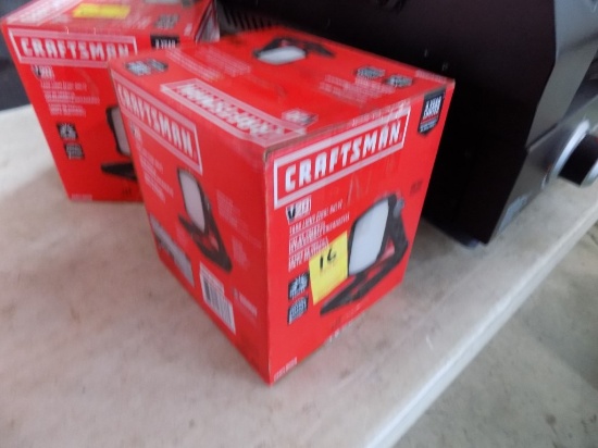New Craftsman 20 Volt LED Work Light, Tool Only (NO BATTERY OR CHARGER)