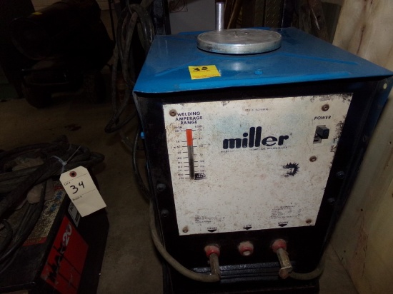 Miller HF-6 200 Amp Stick Welder, With Leads, 22 Volt, 1 Phase