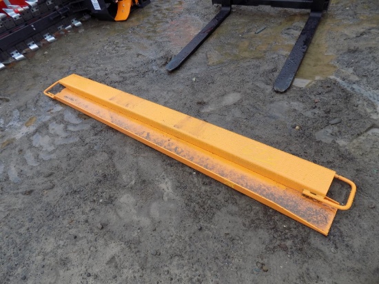 Set Of Yellow, 6', Fork Extensions