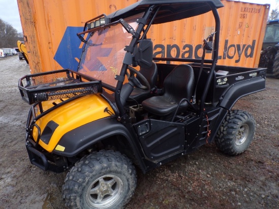 Cub Cadet Volunteer 750 EFI Side by Side Utility Vehicle, 4 WD, Manual 4'