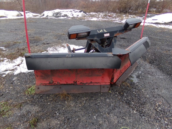 MVP Western V Plow (Approx. 8'-9') w/Attached Frame & Pump, NO CONTROLS PR