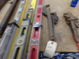 (2) Pipe Wrenches, 12'' and 18''