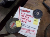 (2) Tape Measures and a Partial Roll of Metal Corner Tape