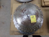 Stack of 8'' - 9'' Circular Saw Blades, Most Used