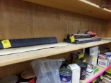 Tile Cutter and (2) Sweeps (on Shelf Lot # 93)