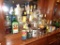 Group Of Empty Liquor Bottles (On Back Bar) Bring Your Own Boxes