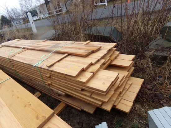 330 Board Feet Of 1'' Rough-Cut Lumber, Assorted Simensions,Sold By The Boa