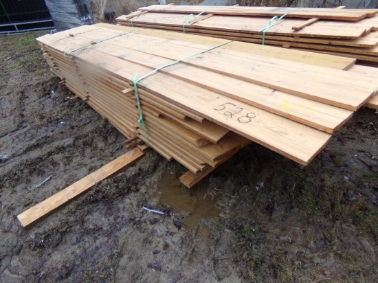 528 Board Feet Of 1'' Rough-Cut Lumber, Assorted Simensions,Sold By The Boa