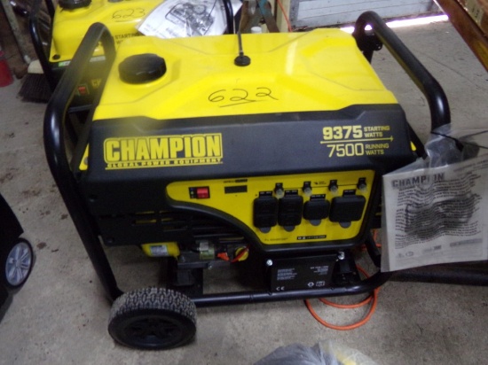 New, Champion, 9375 Starting Watt,Generator