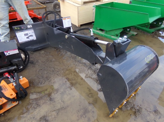 New Land Honor Skid Steer Digger, Backhoe, 84'' Reach, Model DGB-14-84D