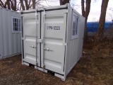 New 8' X 80'' Storage Container, Office Buildng, Barn Doors on One End, Loc