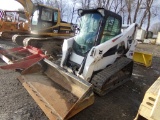 2014 Bobcat T650 Tracked Skid Steer With 78'' Bucket, 1,440 Hours, SerALJG3