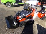 New AGT Industrial LRT23 Mini Skid Steer on Tracks with 44'' Bucket and Gas
