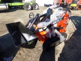 New AGT Industrial LRT23 Mini Skid Steer with 44'' Bucket and Gas Engine