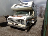1982 Coachman / Ford Econoline Motor Home, Gas, Auto, 99,356 Miles, VIN#1FD