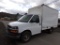 2018 Chevrolet G3500 Cutaway Box Van, White, 233,000 Mi., Box is  Approx. 1