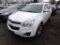 2011 Chevrolet Equinox LT, AWD, Suroof, White, 167,772 Miles, VIN#: 2CNFLEE