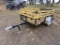 2024 Cross Country New S/A 4' x 8' Landscape Trailer w/Wood Stake Sides And