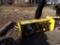 John Deere 44'' Belt Driven Snow Blower Attachment With Set of Tire Chains