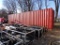 New, 40' Storage/Shipping Container, Double Door In Rear, #LONU7257501