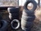 Pallet of Various Size and Type Tires-Unused-(16) Total