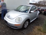 2008 Volkswagen Beetle Coupe SE, Silver, 111,578 Mi., Leather, Sunroof, Vin