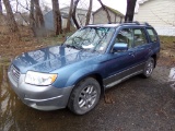 2007 Subaru Forester, AWD, Auto, Leather, Large Sunroof, Blue, 118,787 Mile