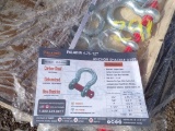 Group of (38) New Anchor Shackles 3/4''-1 1/4''