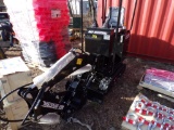 New AGT QS12R Mini Excavator With 12'' Digging Bucket and Manual Thumb-Gas