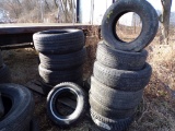 Pallet of Various Size and Type Tires-Unused-(16) Total