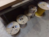 (6) Spools of Network and Riser Wire and Fiber Optic Cable