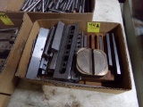Box With Misc Hardened Parallels, Adjustable Parallels and Magnetic Block